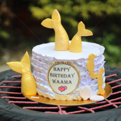 Mermaid Themed Birthday Cakes