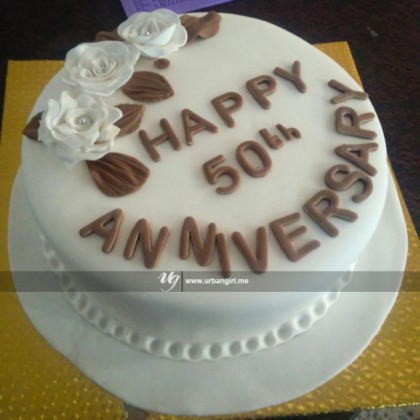 Anniversary Special Single Layer Cake