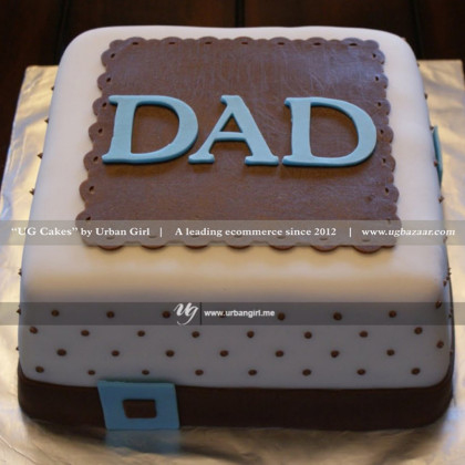 Designed Cake for Dad