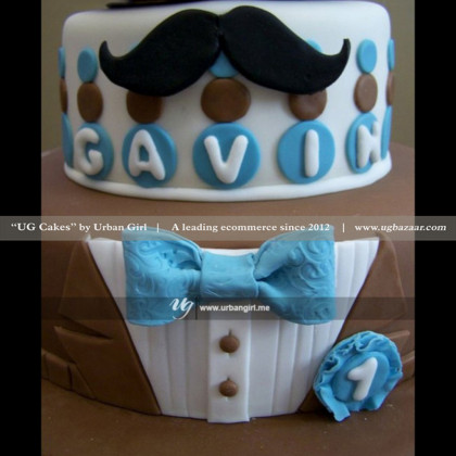 Cake for Moustache Man