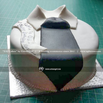 Shirt Designed Cake for Father