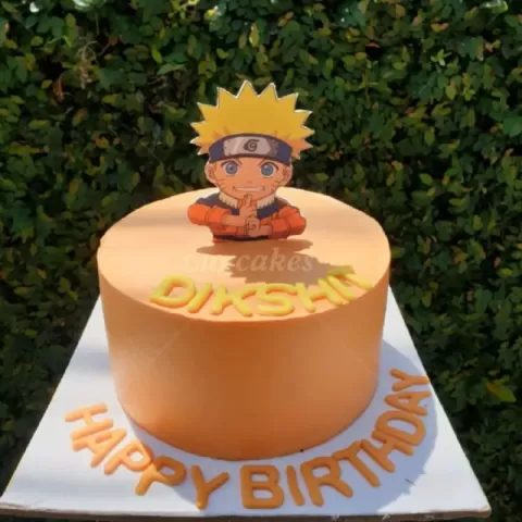 Anime Themed Cake