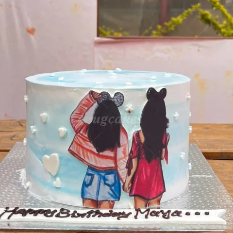 Best Friend Special Birthday Cake