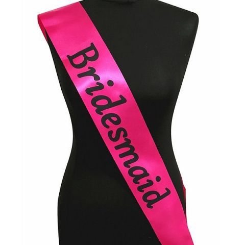 Bridesmaid Sash