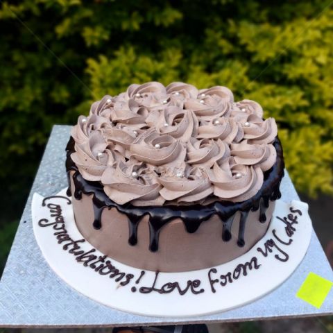 Choco Rose Delight Cake