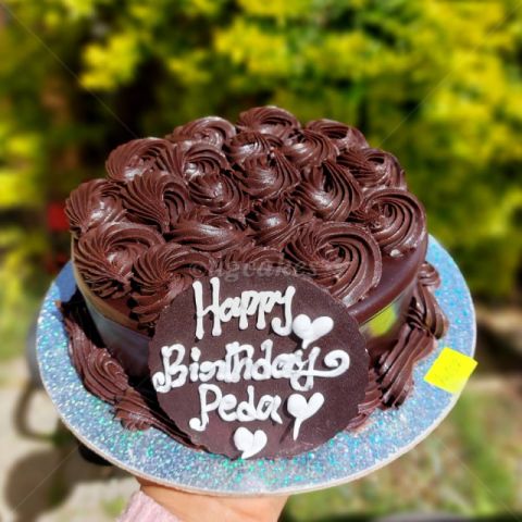 Decadent Chocolate Cake with Silky Chocolate Mousse