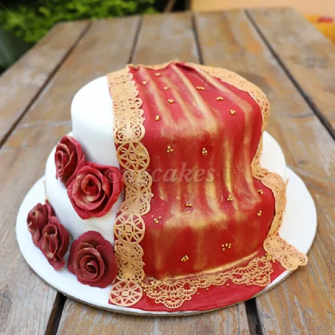 Double Deck Wedding Cake