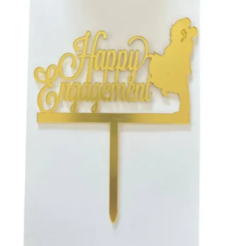 Engagement Cake Topper 