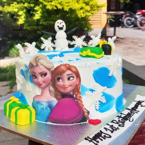 Frozen Elsa Cake