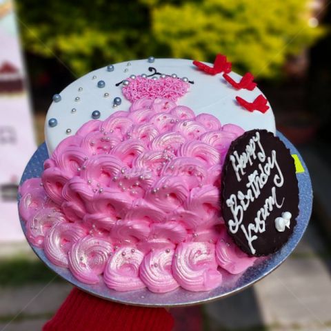 Gown Dress Cake