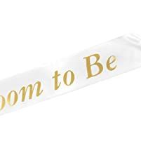 Groom to Be Sash