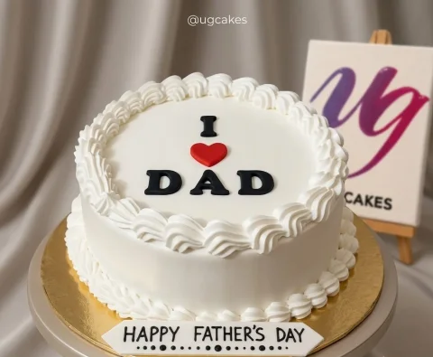 I Love Dad Cake