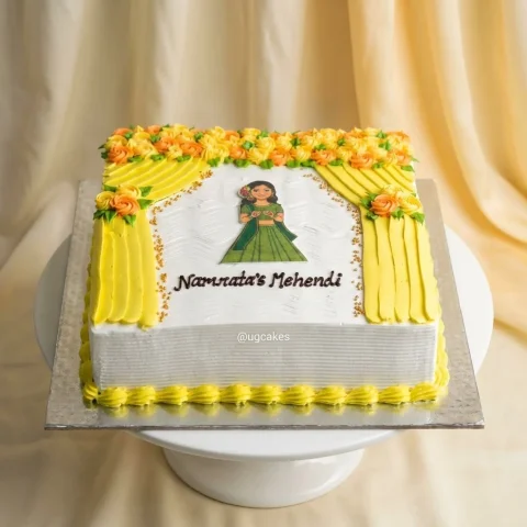 Mehendi Bliss Cake