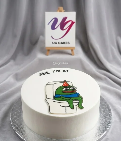 Meme Birthday Cake