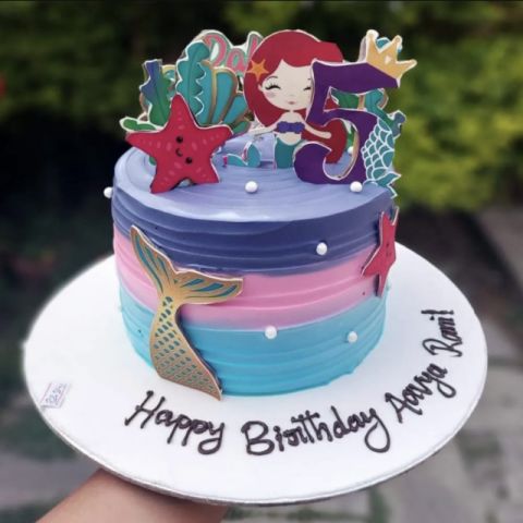 Mermaid Themed Cake