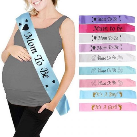 Mom To Be Sash