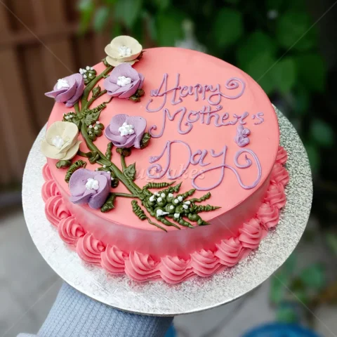 Mother's Day Special Floral Cake