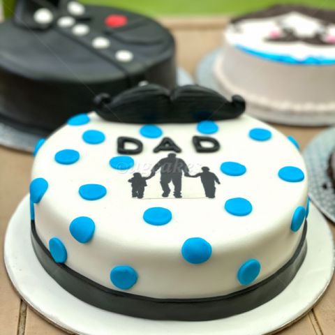 Moustache Cake for Father's Day