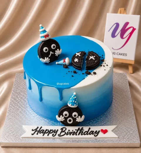 Oreo Themed Cake