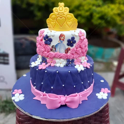 Princess Sofia Birthday Cake