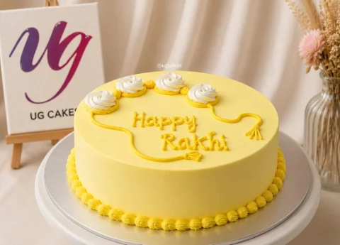 Rakhi Floral Cake