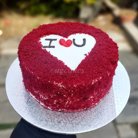 Red Velvet Valentine Special Cake