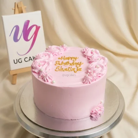Rosy Wishes Cake