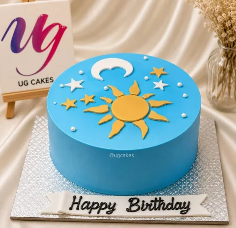 Sun & Moon Cake
