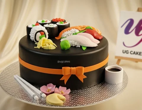 Sushi Design Cake