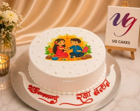 Traditional Rakshya Bandhan Cake