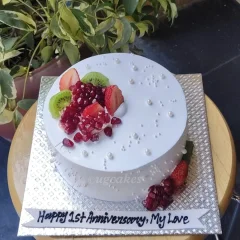 Fruit Topped Cake